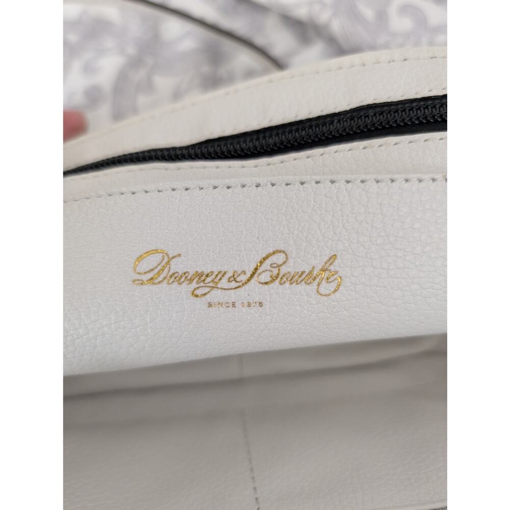 dooney & burke white leather crossbody bag - Picture 6 of 16